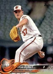 2018 Topps Base Set Dylan Bundy #3 card