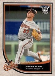 2018 Topps Big League Base Set Dylan Bundy #380 card