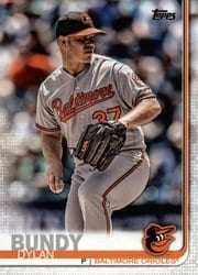 2019 Topps Base Set Dylan Bundy #233 card