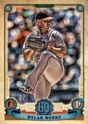 2019 Topps Gypsy Queen Base Set Dylan Bundy #232 card