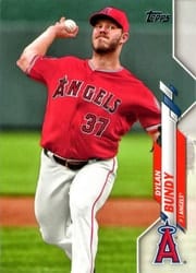 2020 Topps Base Set Dylan Bundy #503 card