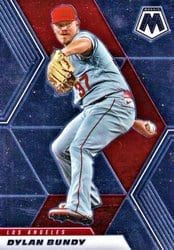 2021 Panini Mosaic Base Set Dylan Bundy #133 card