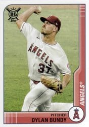 2021 Topps Big League Base Set Dylan Bundy #175 card