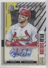 2021 Bowman Chrome Ascensions Autographs Dylan Carlson #BA-7 card
