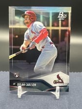 2021 Bowman Platinum Dylan Carlson #86 card