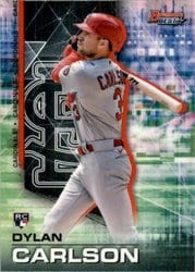 2021 Bowman's Best Base Set Dylan Carlson #64 card