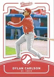 2021 Panini Chronicles Classics Dylan Carlson #10 card