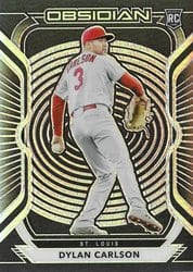 2021 Panini Chronicles Obsidian Dylan Carlson #4 card
