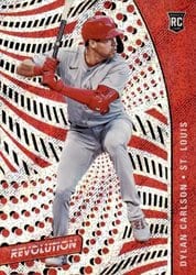 2021 Panini Chronicles Revolution Dylan Carlson #80 card