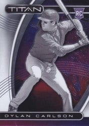 2021 Panini Chronicles Titan Dylan Carlson #5 card