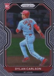 2021 Panini Prizm Base Set Dylan Carlson #138 card