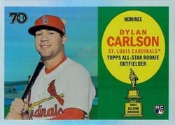 2021 Topps All-Star Rookie Cup Base Set Dylan Carlson #37 card