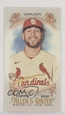 2021 Topps Allen & Ginter Dylan Carlson #366 card