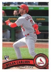 2021 Topps Archives Base Set Dylan Carlson #248 card