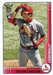 2021 Topps Big League Base Set Dylan Carlson #238 card