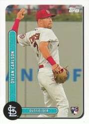 2021 Topps Brooklyn Collection Base Set Dylan Carlson #37 card