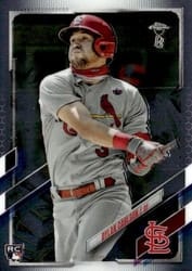 2021 Topps Chrome Ben Baller Edition Base Set Dylan Carlson #140 card