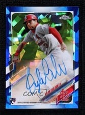 2021 Topps Chrome Sapphire Edition Rookie Autographs Dylan Carlson #RA-DC card