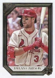 2021 Topps Gallery Base Set Dylan Carlson #197 card