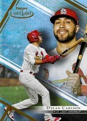2021 Topps Gold Label Base Set Dylan Carlson #94 card