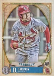 2021 Topps Gypsy Queen Base Set Dylan Carlson #85 card