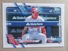 2021 Topps Opening Day Dugout Peeks Dylan Carlson #DP-12 card