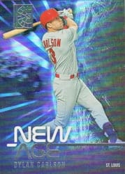 2022 Panini Capstone New Age Dylan Carlson #NA-9 card