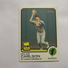 2022 Topps Heritage Dylan Carlson #259 card