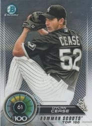 2018 Bowman Scouts Top 100 Dylan Cease #BTP-61 card
