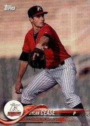 2018 Topps Pro Debut Base Set Dylan Cease #94 card