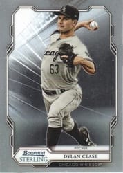 2019 Bowman Sterling Base Set Dylan Cease #BPR-29 card