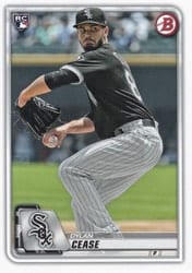 2020 Bowman Base Set Dylan Cease #58 card
