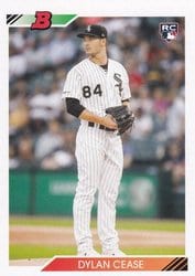 2020 Bowman Heritage Base Set Dylan Cease #58 card