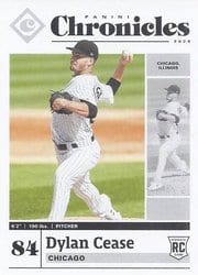 2020 Panini Chronicles Base Set Dylan Cease #37 card