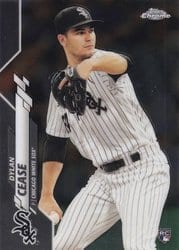 2020 Topps Chrome Base Set Dylan Cease #43 card
