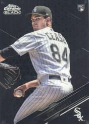 2020 Topps Chrome Black Base Set Dylan Cease #85 card
