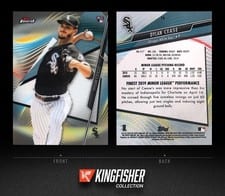 2020 Topps Finest Dylan Cease #16 card