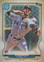 2020 Topps Gypsy Queen Base Set Dylan Cease #62 card