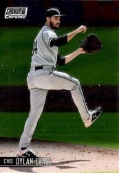 2021 Stadium Club Chrome Base Set Dylan Cease #391 card