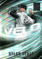 2022 Panini Capstone Velo Dylan Cease #V-6 card