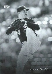 2022 Topps Black & White Base Set Dylan Cease #17 card