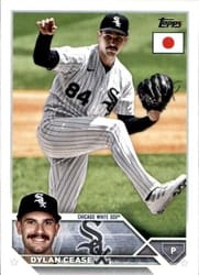 2023 Topps Japan Edition Base Set Dylan Cease #52 card