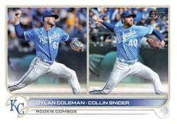 2022 Topps Update Base Set Dylan Coleman / Collin Snider #US147 card