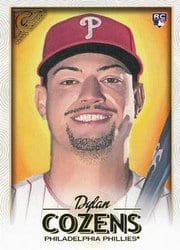 2018 Topps Gallery Base Set Dylan Cozens #95 card