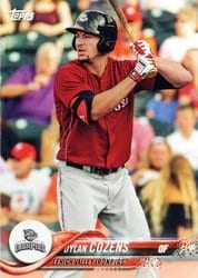 2018 Topps Pro Debut Base Set Dylan Cozens #22 card