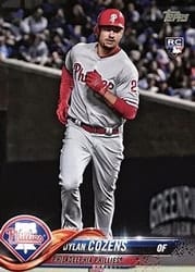 2018 Topps Update Base Set Dylan Cozens #US175b card
