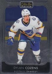2021-22 O-Pee-Chee Platinum Base Set Dylan Cozens #67 card