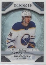 2021-22 Upper Deck Artifacts 2020-21 Update - Clear Cut Rookies Dylan Cozens #184 card