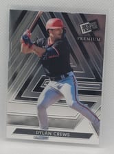 2024 Leaf Press Pass Premium Baseball Base Set Dylan Crews #19 card