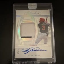 2024 Panini Flawless Draft Patch Autographs Dylan Crews #DPA-DC card